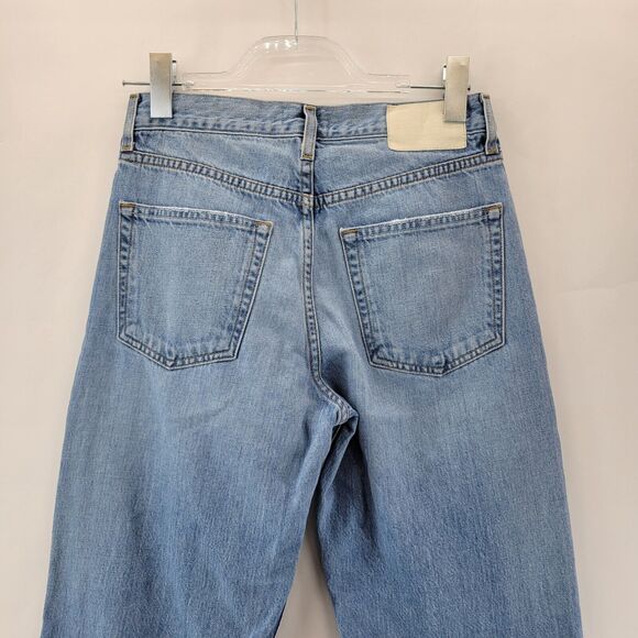GRLFRND Jeans Womens 24 Bella Low Rise Boyfriend Distressed Straight Leg Relaxed - Picture 5 of 12